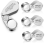 4 τεμάχια φωτιζόμενος μεγεθυντικός φακός Jewelers Loupe, 10X 20X 2