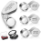 4 τεμάχια φωτιζόμενος μεγεθυντικός φακός Jewelers Loupe, 10X 20X 3