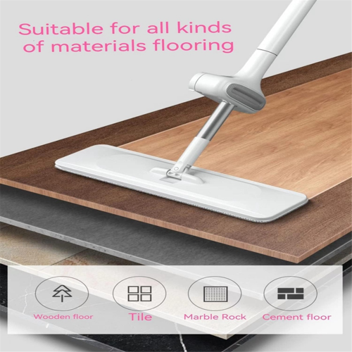 Flat Mop,Hands-Free Self Wringing Floor Cleaning M 2