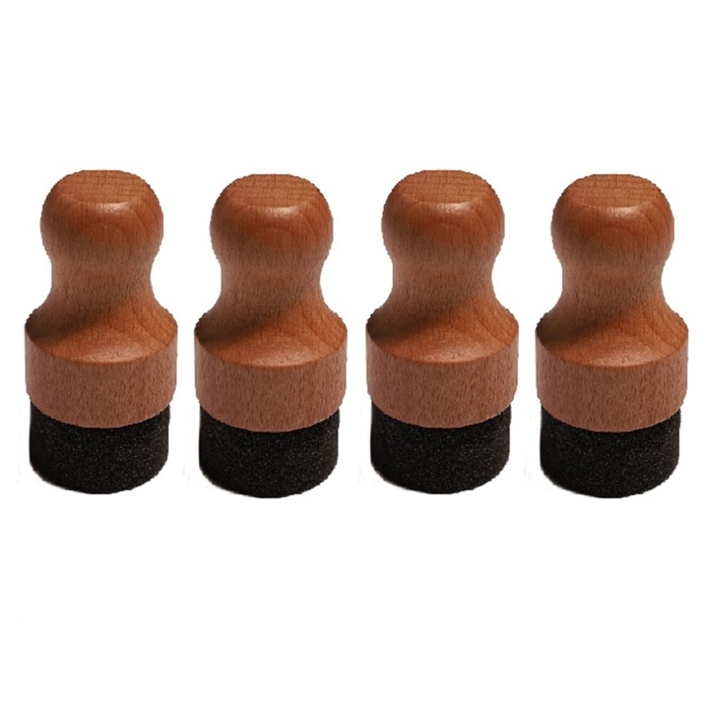 Applicatore Di Olio E Cera Per Taglieri, Legno Rotondo A-image