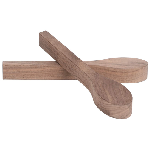 2 Pack Wood Carving Spoon Blank Walnut Unfinished 1