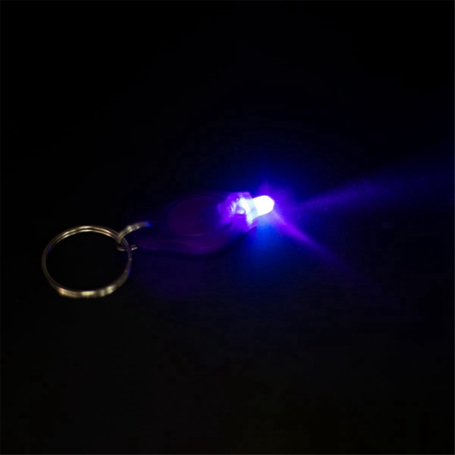 Pack of 100 LED Keychain Flashlight, 395Nm UV Ligh 2