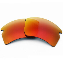 (Red, Multicolor) Polarized Replacement Lenses for Oakley Flak 2.0 XL OO9188 Sunglasses TAC Lens