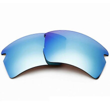 (Blue, Multicolor) Polarized Replacement Lenses for Oakley Flak 2.0 XL OO9188 Sunglasses TAC Lens