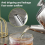 Stainless Steel Teapot 20 Oz Spill-Proof Metal wit 5