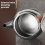 Stainless Steel Teapot 20 Oz Spill-Proof Metal wit 6