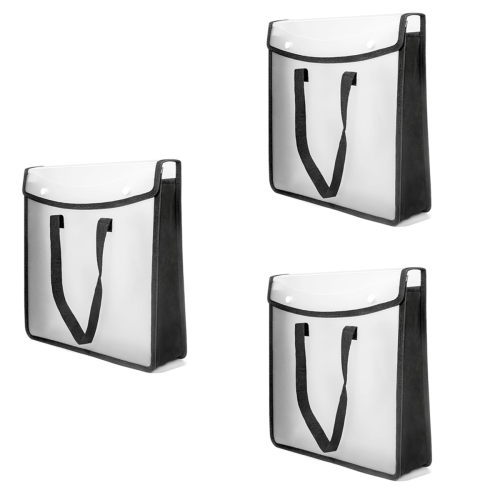 Expandable Scrapbook Paper Storage Organizer, Blac 1