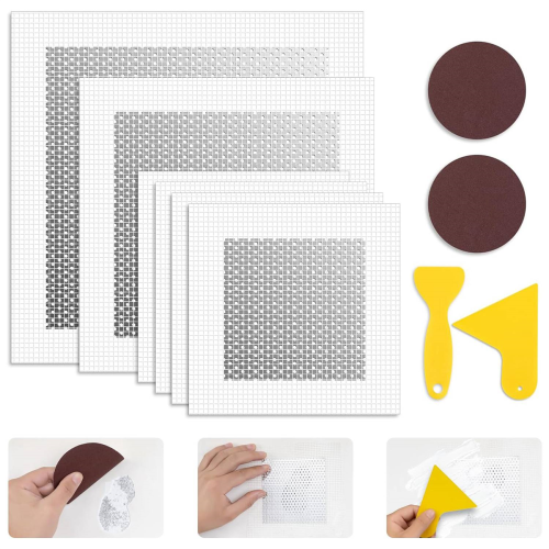 Drywall Repairs Kit, 6 Pieces Wall Patch Kits, 4/6 2