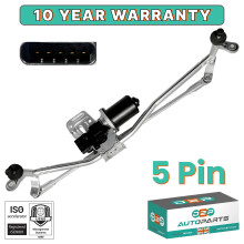 FRONT WIPER MOTOR & LINKAGE FOR PEUGEOT BOXER / CITROEN RELAY / FIAT DUCATO 2006-ON