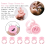 Glue Rings for Eyelash Extension,400PCS Lash Ring 4