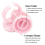 Glue Rings for Eyelash Extension,400PCS Lash Ring 6