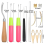 Dreadlock Crochet Hook ,100 Pieces Dreadlocks Hair 5