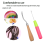 Dreadlock Crochet Hook ,100 Pieces Dreadlocks Hair 3