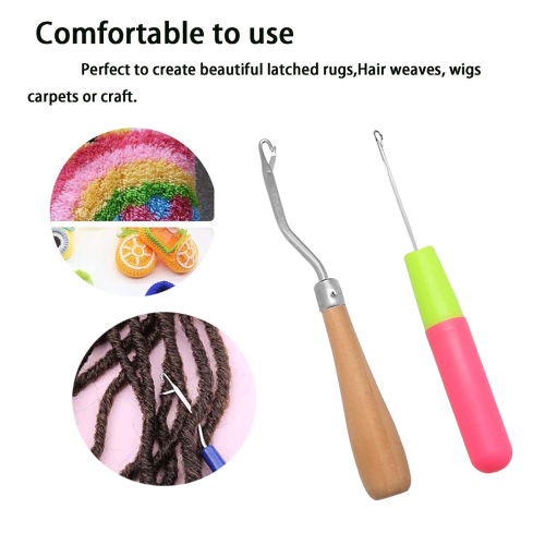 Dreadlock Crochet Hook ,100 Pieces Dreadlocks Hair 2