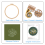 4 Sets Hand Embroidery Kit for Beginners Adults , 6