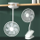 USB-Kinderwagenventilatoren 3600 mAh Ventilatorclip Tragbar mit 4 8