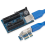 PCIe 1x forlænger kabel til PCIe dobbeltport 4x adapter 3