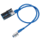 PCIe 1x forlænger kabel til PCIe dobbeltport 4x adapter 8