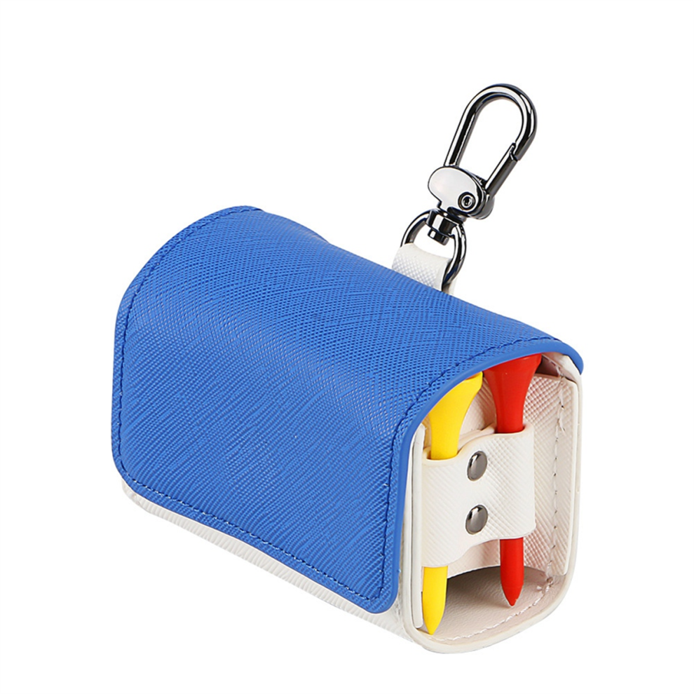 Pochette pour sac de balles de golf, porte-tees à blocs de couleurs, aimant