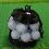 Golf Ball Storage Bag Mesh with Drawstring Net Fab 3