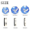 6 8 10 Inch Handheld Bells Drum Set Children Percu 4