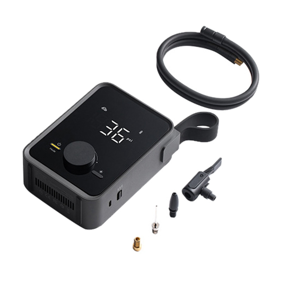 Pompe à air portable sans fil pour gonfleur de pneus de voiture,