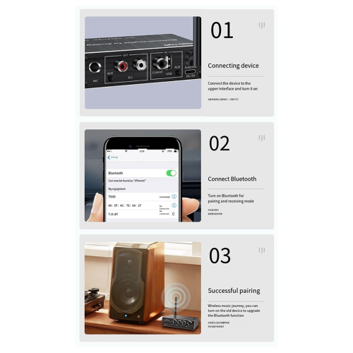 Νέος προσαρμογέας δέκτη ήχου Bluetooth 5.3 Player U 2