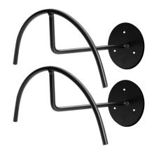 2 peças de suporte semicircular de aço carbono para chapéu de beisebol