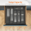 Silverware Organizer with Lid,Covered Utensil Tray 3