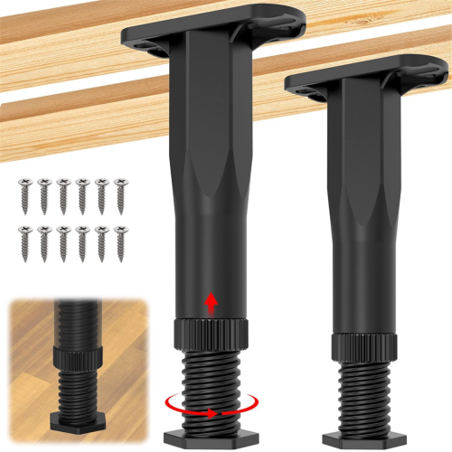 4PCS Adjustable Bed Frame Support Legs ( 8.3In-14. 2