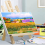 6 peças de cavaletes de madeira de 16 polegadas, suporte de cavalete para pintura 8