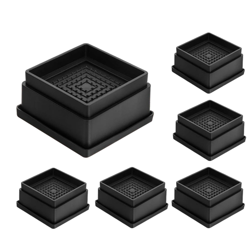 Bed Risers 1 Inch, 6pcs Adjustable Furniture Riser 1
