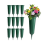 12 vasi da cimitero con punte commemorative floreali 3