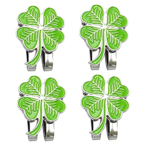 Golfhoedclip, vierbladig met magnetische afneembare 1