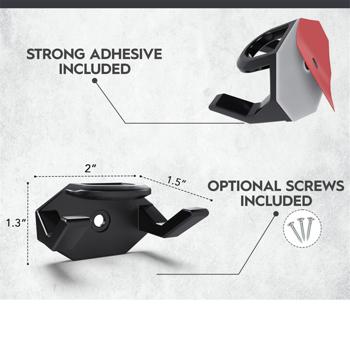 Lot De 10 Crochets Adhésifs Pour Chapeau, Porte-chapeaux, Porte