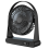 Petit ventilateur de bureau USB, mini ventilateur portable rechargeable 2