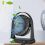 Petit ventilateur de bureau USB, mini ventilateur portable rechargeable 3
