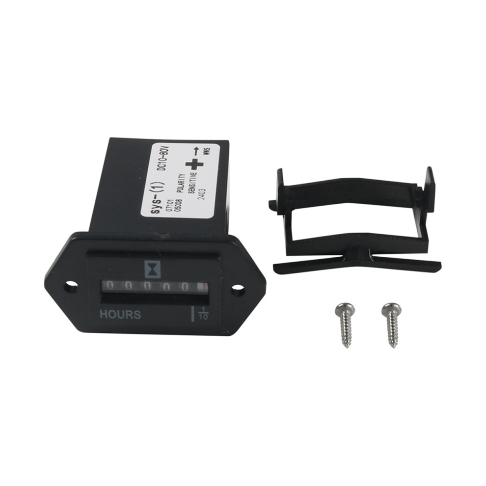 10-80V Mechanical Hour Meter - Hourmeter For Engin 4851488940670