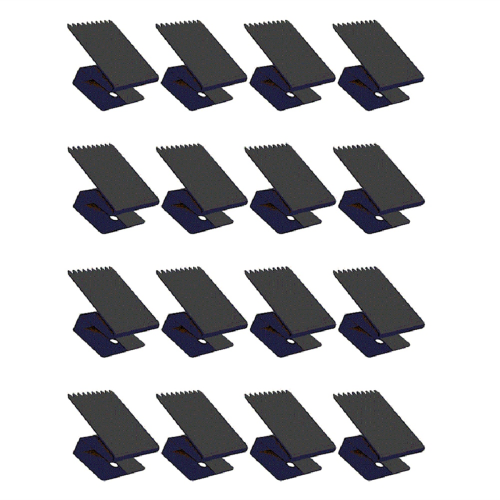 Universal and Reusable Glued Wooden Clips for with