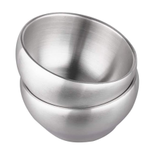 Tigela de sorvete isolada 15oz com parede dupla para sopa SUS