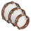 3 stuks houten handpercussietamboerijn, Tam 2