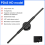 WIFI 3D Proiector holografic 352LED Player Ventilator 11