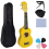 Mini Ukulele C de 21 polegadas, nível básico para iniciantes, 2