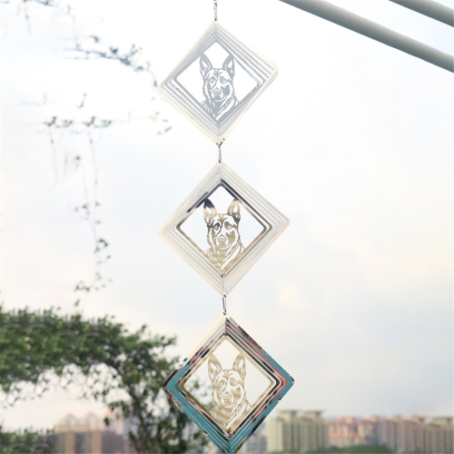 Wind Chimes for Outside with 3D Spinner,Gifts Wome 2