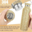 Diamond Stainless Steel Water Bottle Portable Glit 4