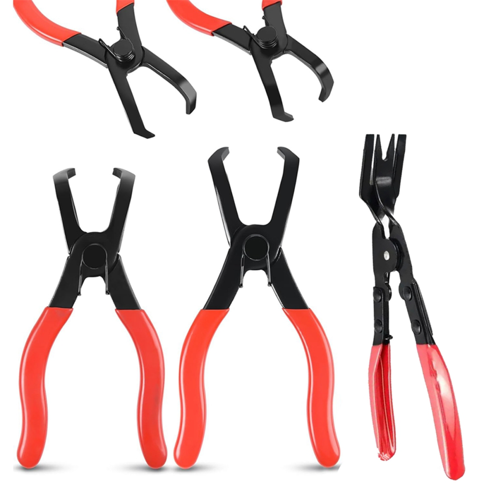 Body Clip Pliers Set, 30 Degree and 80 Push Pin Pl
