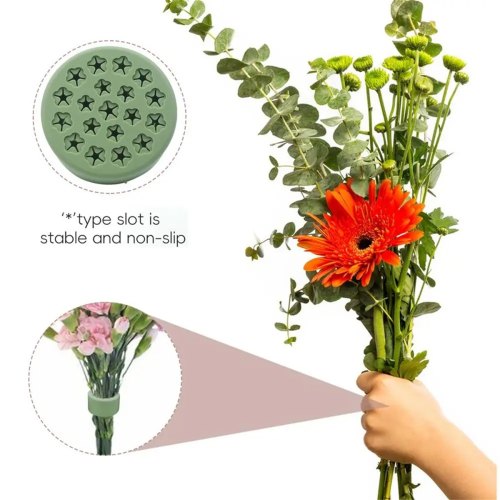 Flower Stem Support Reliable Spiral Ikebana Holder 2