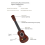 Rote Kindergitarre Ukulele Anfängerinstrument 5