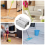 Cubo de limpieza plegable y plano con ruedas 9