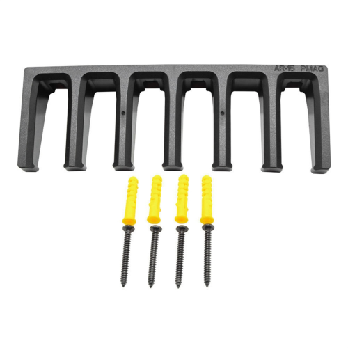 PMAG Wall Mount Kit 6-Slot Standard Storage Rack D